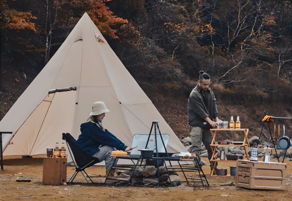 teepee camping