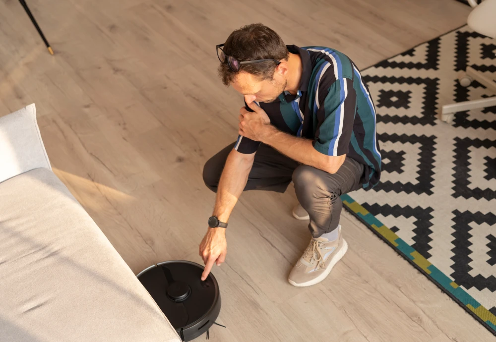 robot vacuum cleaner dog hair